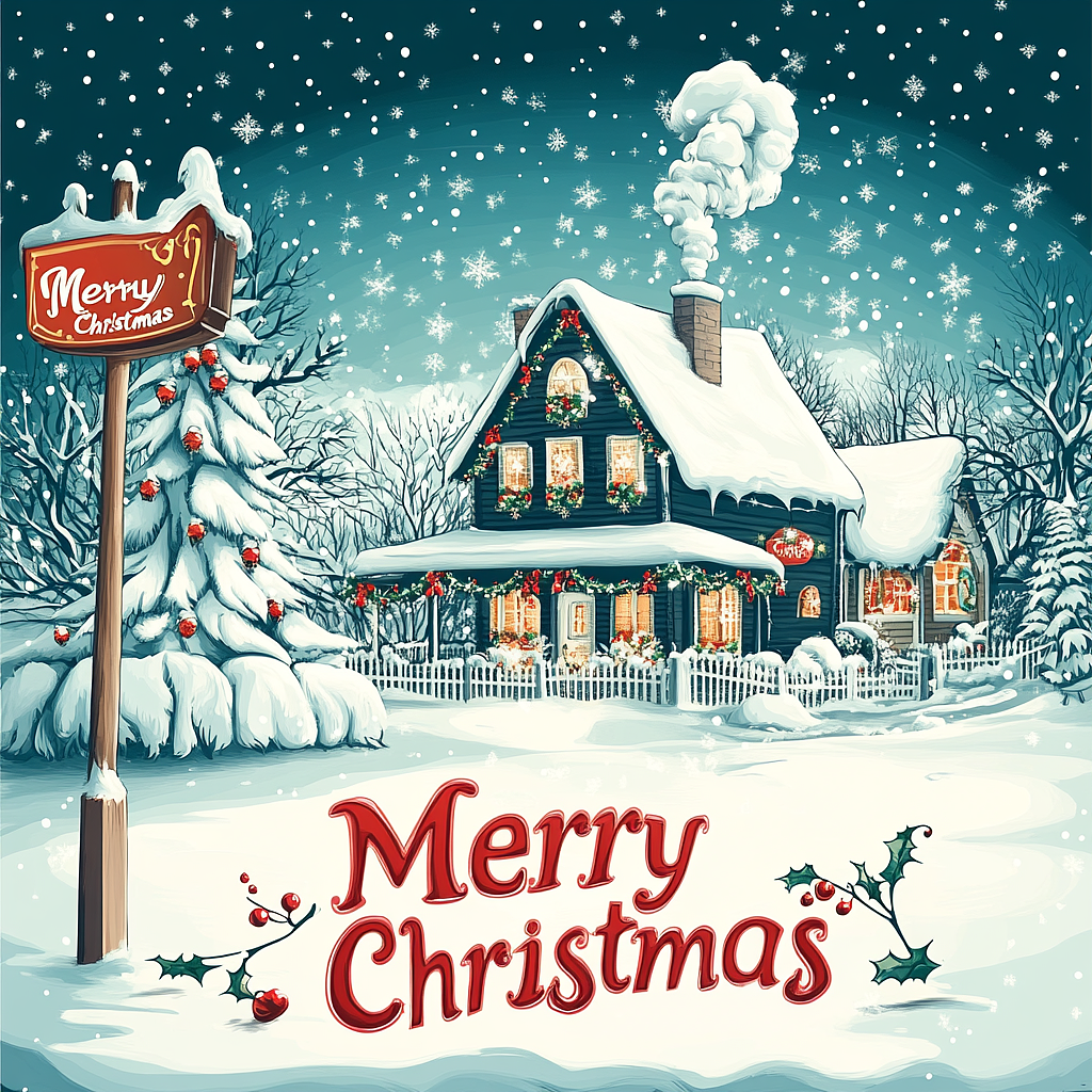 圣诞节贺卡设计02