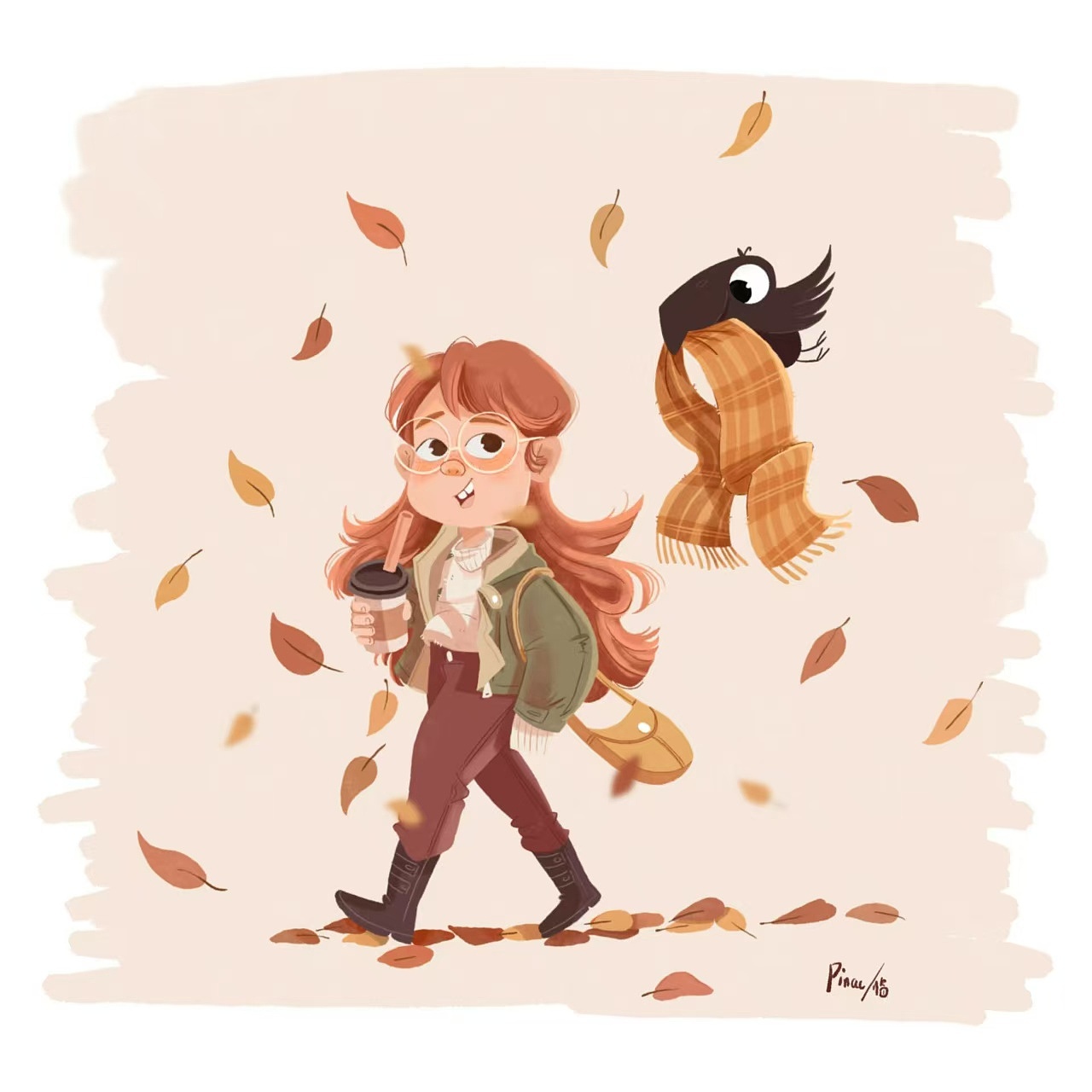 ????*?????積攢秋日氛圍（圖ZMzgyNTg1Mzcy） - 兒童插畫(huà) - 站酷設(shè)計(jì)師Philo_原創(chuàng)素材 - 站酷ZCOOL