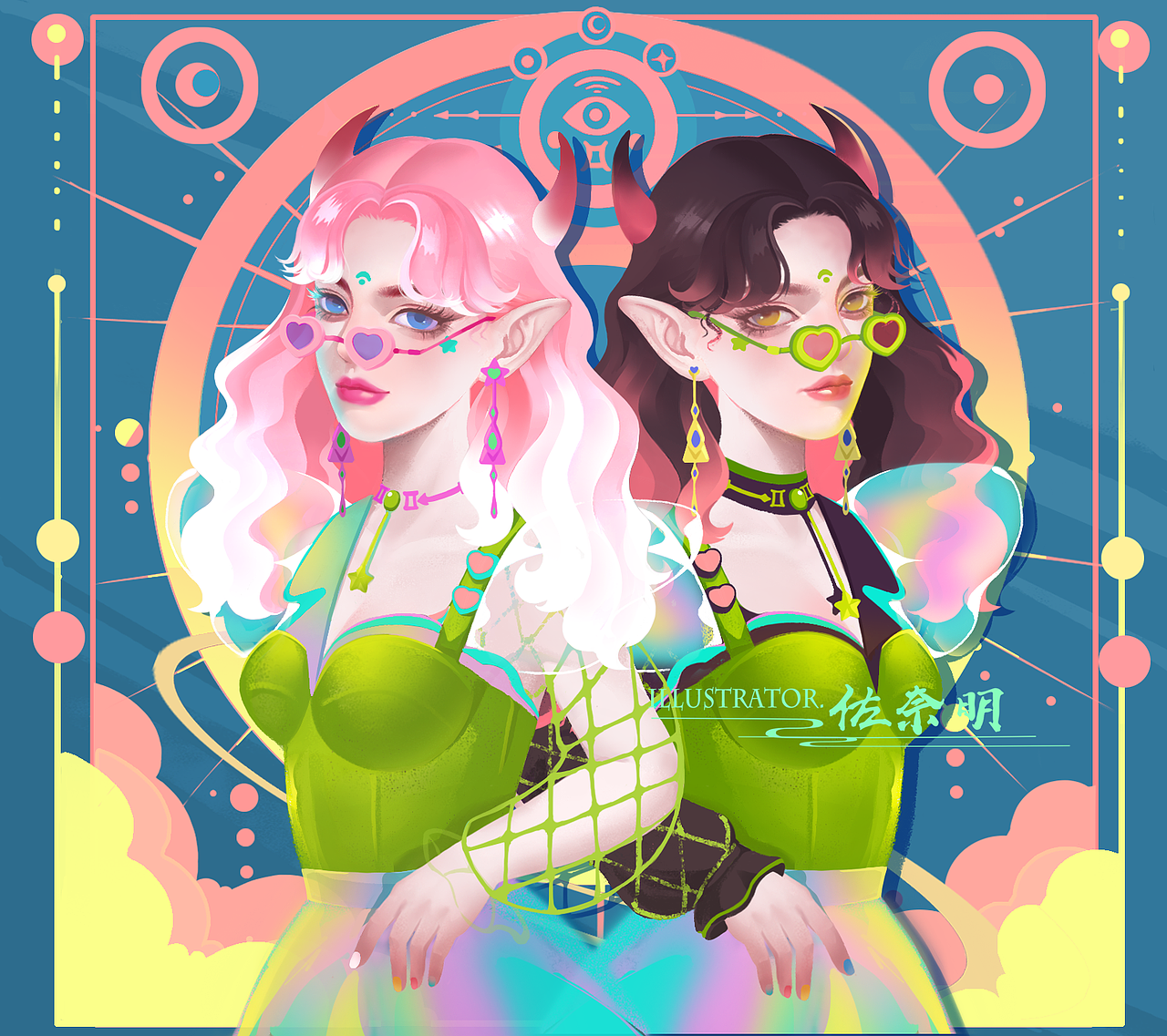 星座插画草图（图ZMzgyNTg2NDM2） - 商业插画 - 站酷设计师奈明原创素材 - 站酷ZCOOL