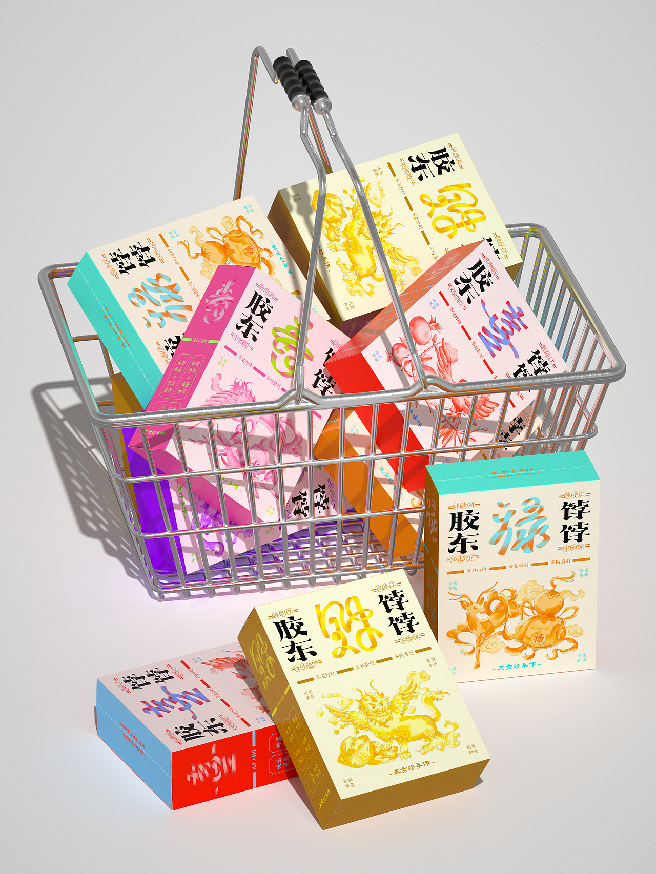 尚智×王秀珍｜非遗饽饽新中式伴手礼｜食品包装设计（图ZMzgyNTg5MTA4） - 包装 - 站酷设计师尚智食品包装设计原创素材 - 站酷ZCOOL