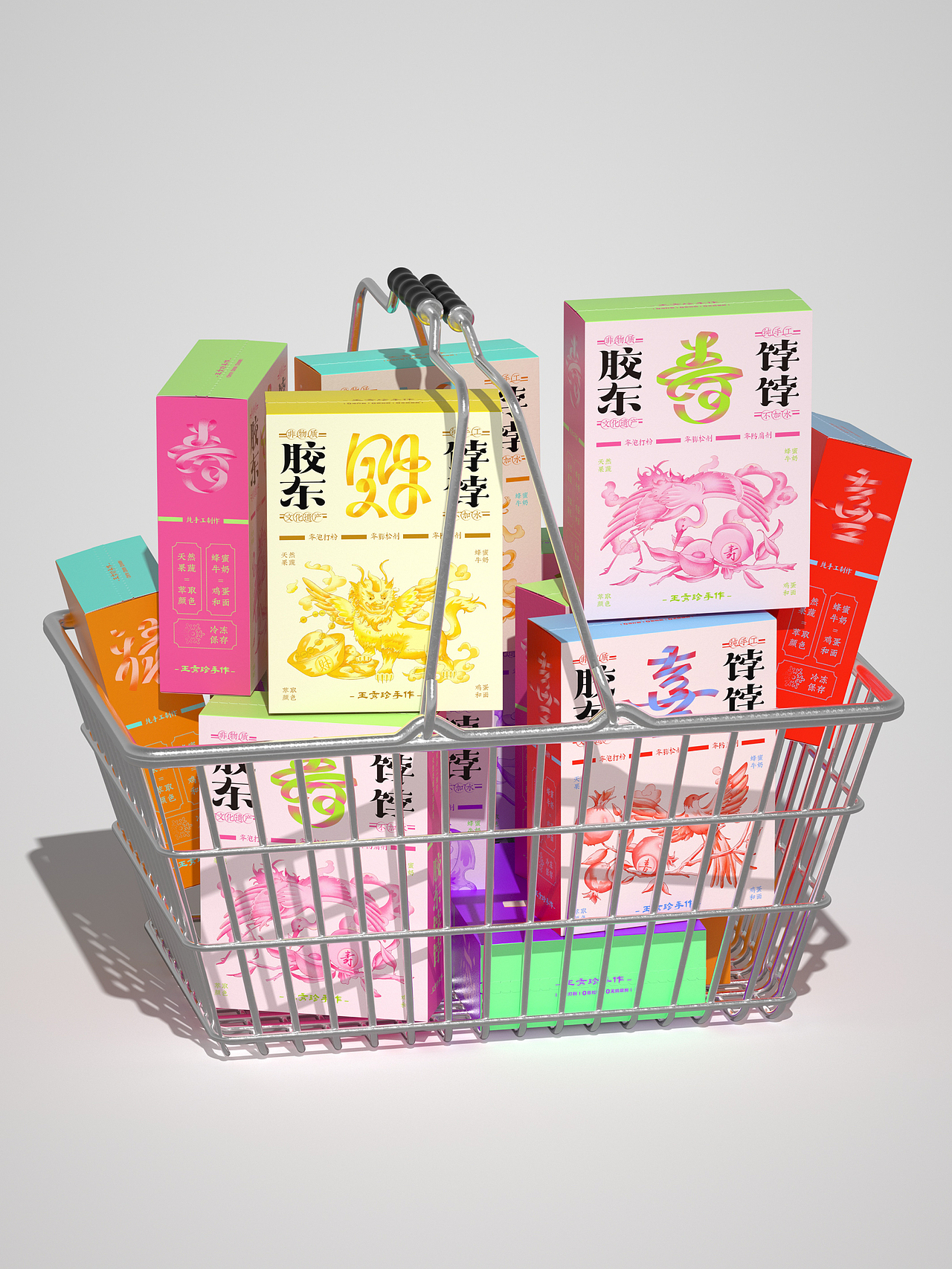 尚智×王秀珍｜非遗饽饽新中式伴手礼｜食品包装设计（图ZMzgyNTg5MTM2） - 包装 - 站酷设计师尚智食品包装设计原创素材 - 站酷ZCOOL