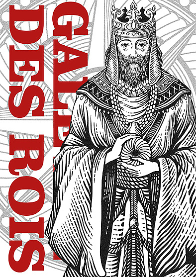 国王饼干包装插画