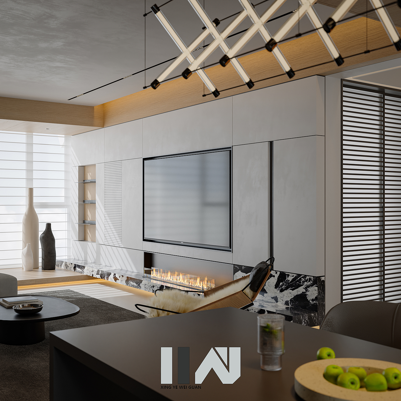 最新渲染新作 【现代极简】（图ZMzgyNTk4NzQ4） - 家装设计 - 站酷设计师星野视界表现原创素材 - 站酷ZCOOL