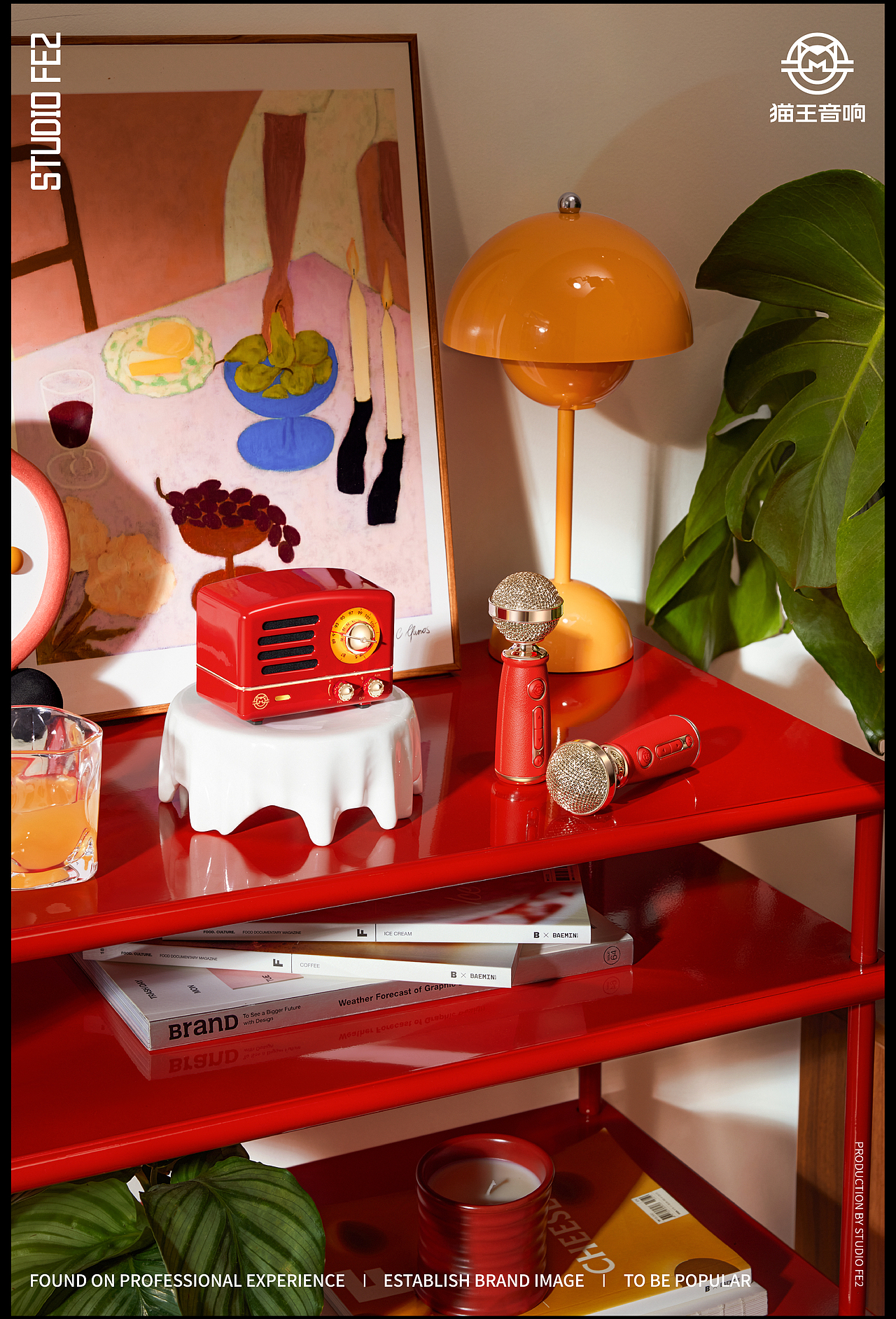 平面拍摄|猫王音响双麦欢唱新年礼盒