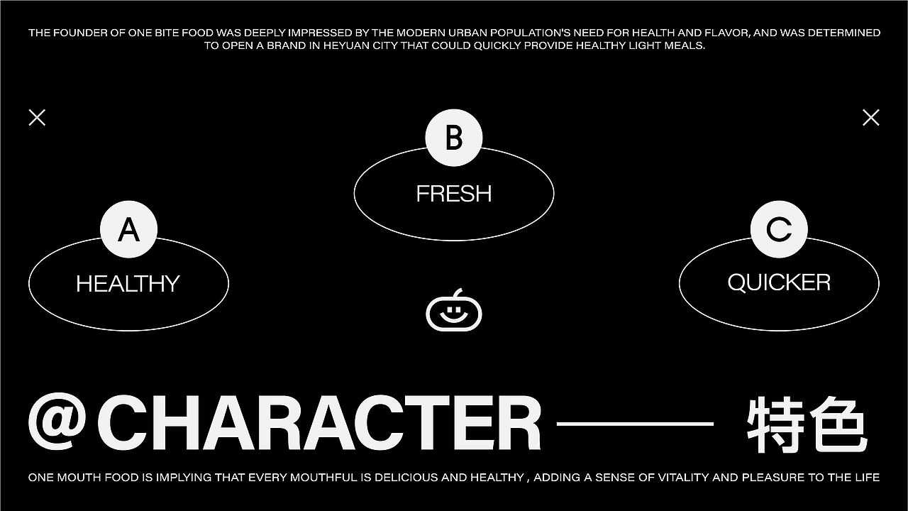 壹口FOOD轻食品牌设计