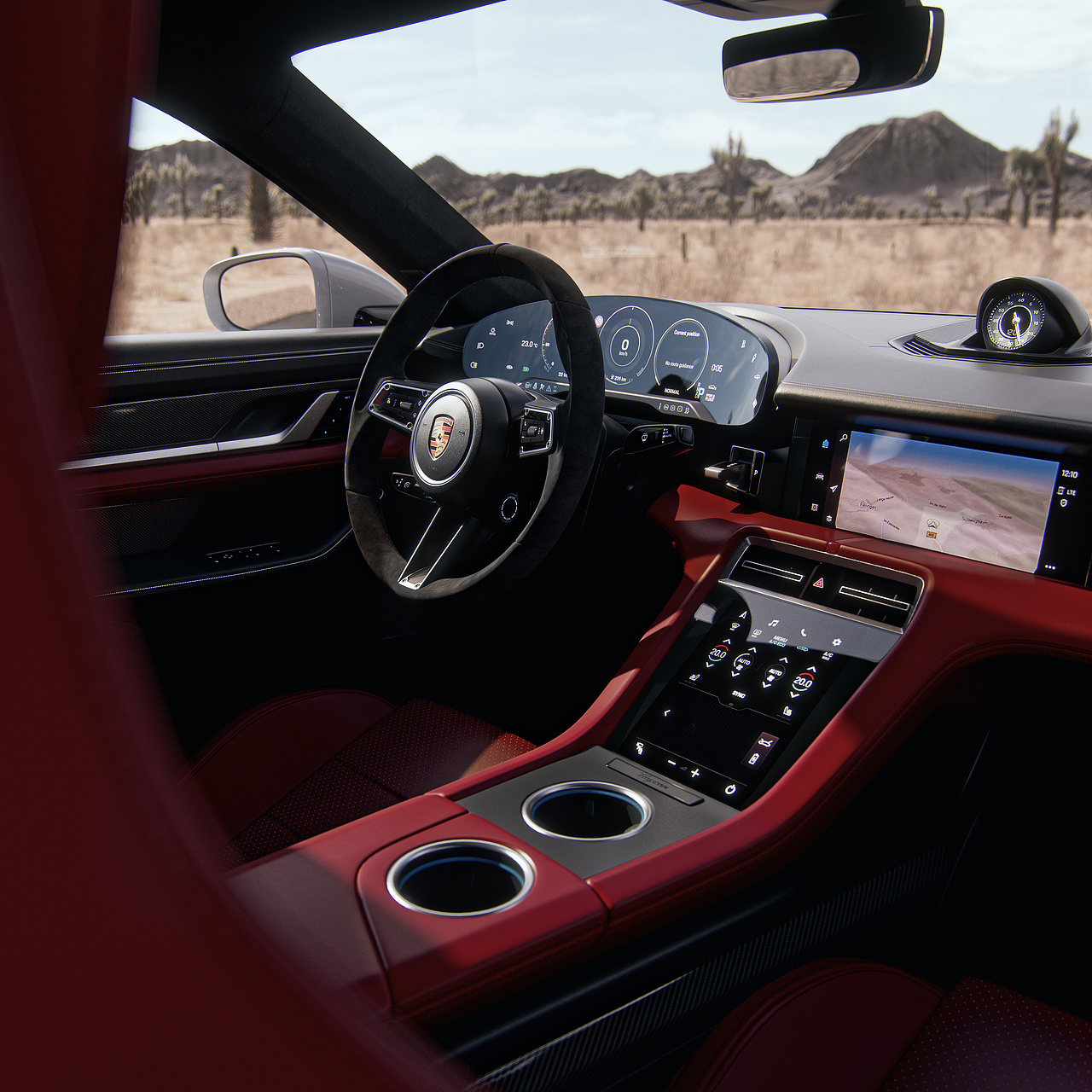 Porsche Taycan Turbo S 渲染（图ZMzgyNjAzOTQw） - 机械/交通 - 站酷设计师朝雨暮霜原创素材 - 站酷ZCOOL