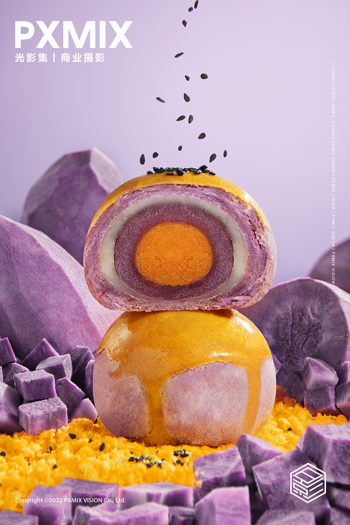 糕点摄影丨轩妈蛋黄酥 大礼包 x 光影集 PXMIX