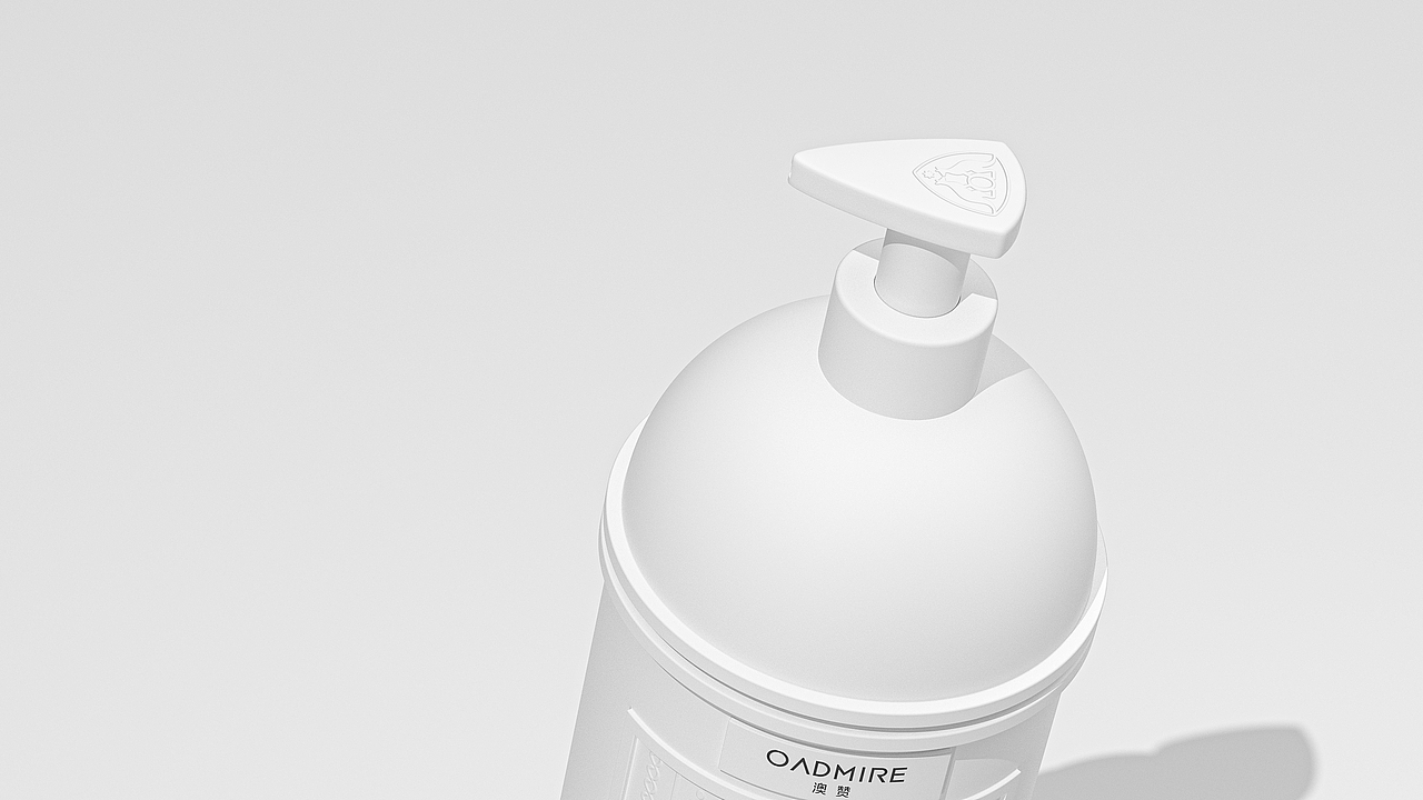 Oadmire 澳赞氨基酸洗发水容器包装设计（图ZMzgyNjEwMzcy） - 包装 - 站酷设计师北纬32度原创素材 - 站酷ZCOOL