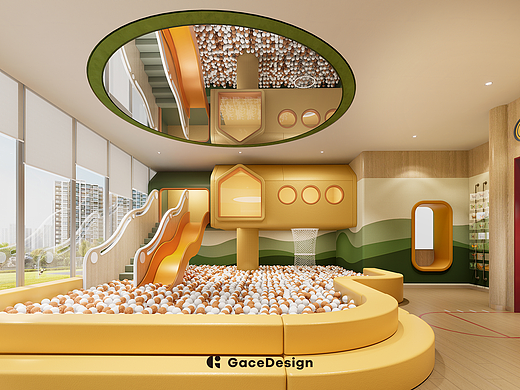GaceDesign集合设计丨珠海华发香山湖畔儿童乐园会所