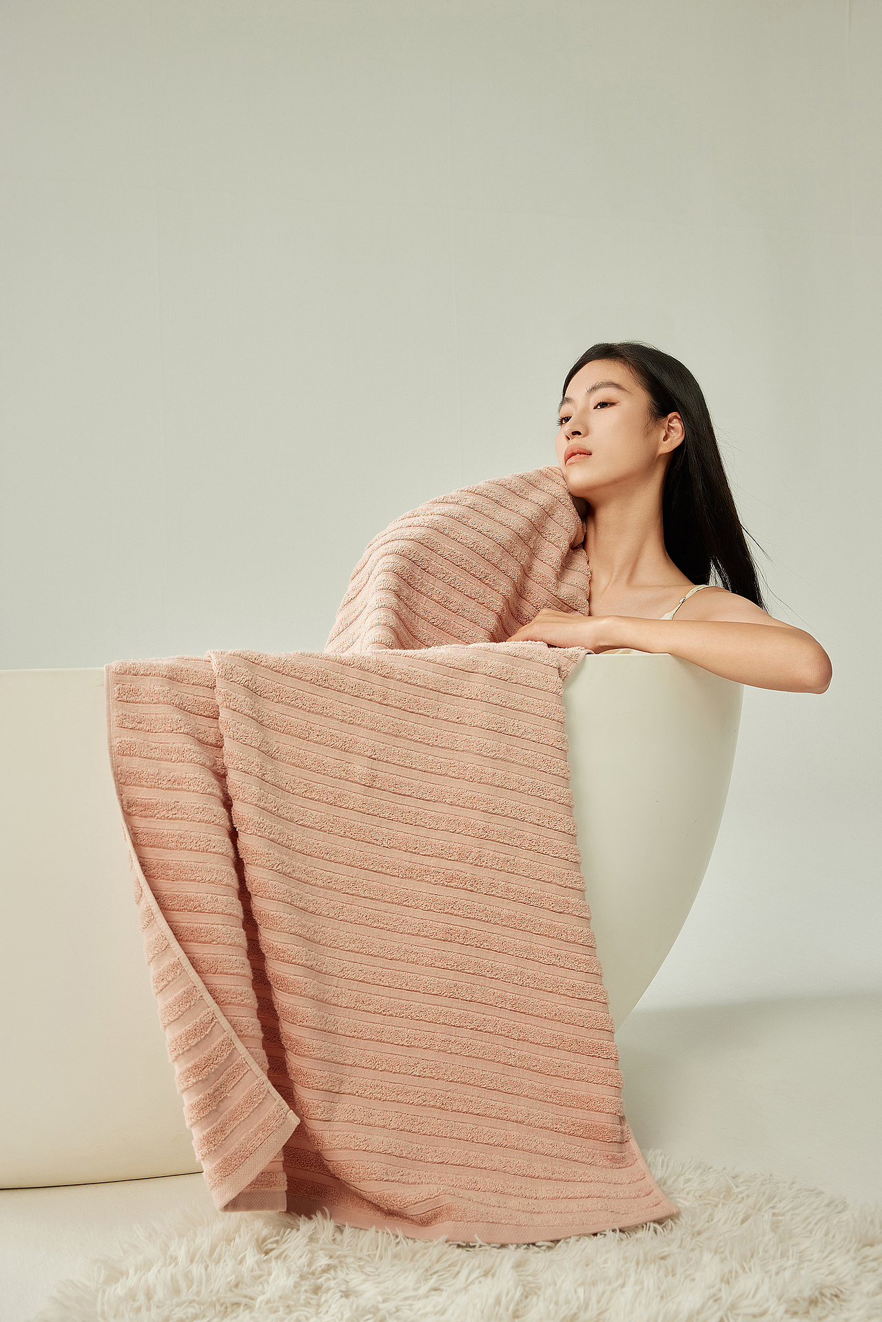 无印良品浴巾视觉拍摄（图ZMzgyNjE0NjQ4） - 产品摄影 - 站酷设计师郎神原创素材 - 站酷ZCOOL