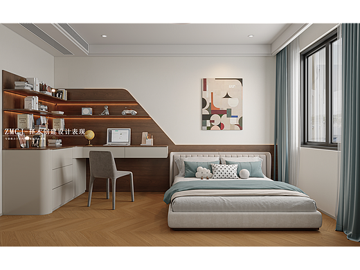 现代卧室儿童房