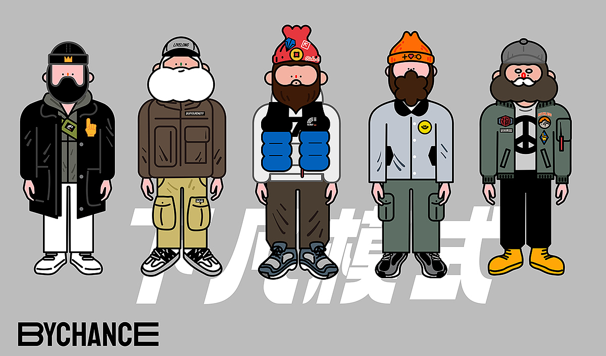 by CHANCE : 财神的人间日常OOTD（图ZMzgyNjE4MjA4） - 新锐潮流插画 - 站酷设计师mucro原创素材 - 站酷ZCOOL