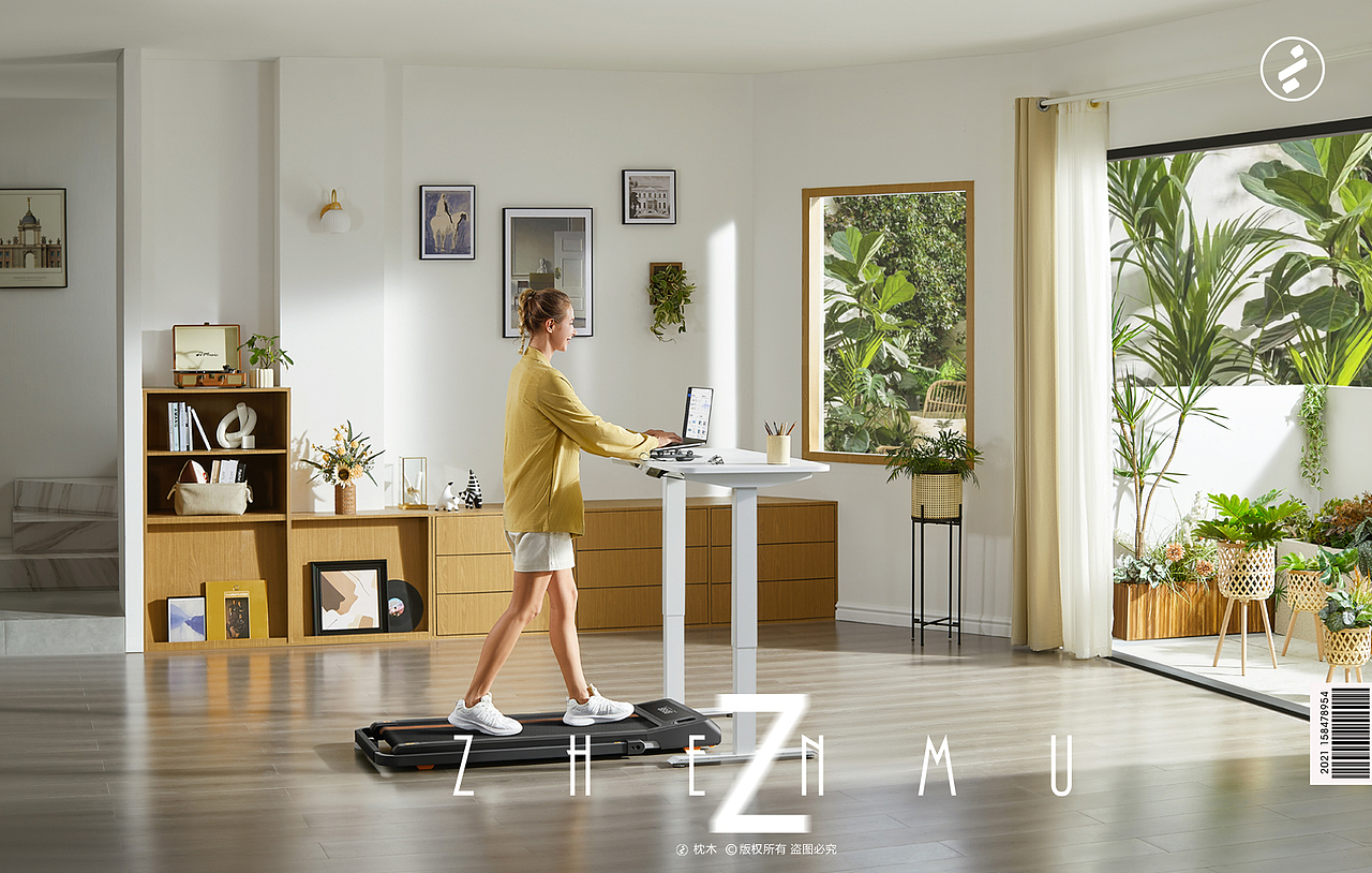 家用健身/走跑步机平面拍摄