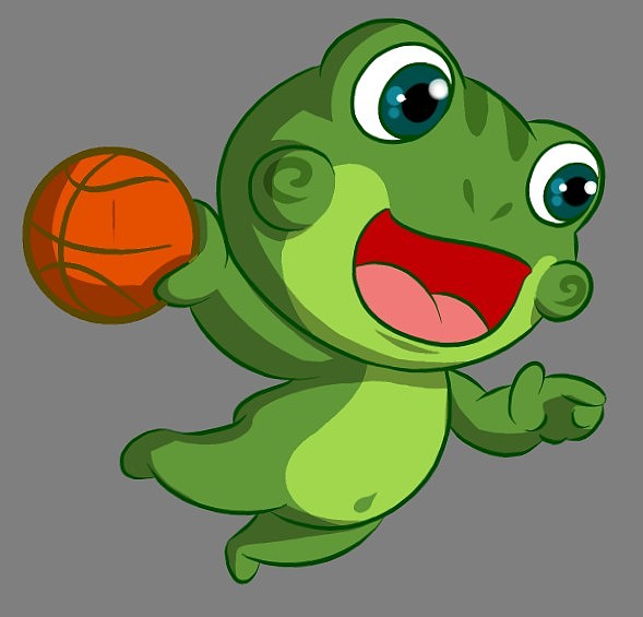 呱呱——运动系列2（图ZMzgyNjI1NDUy） - 单幅漫画 - 站酷设计师小木马在画画原创素材 - 站酷ZCOOL