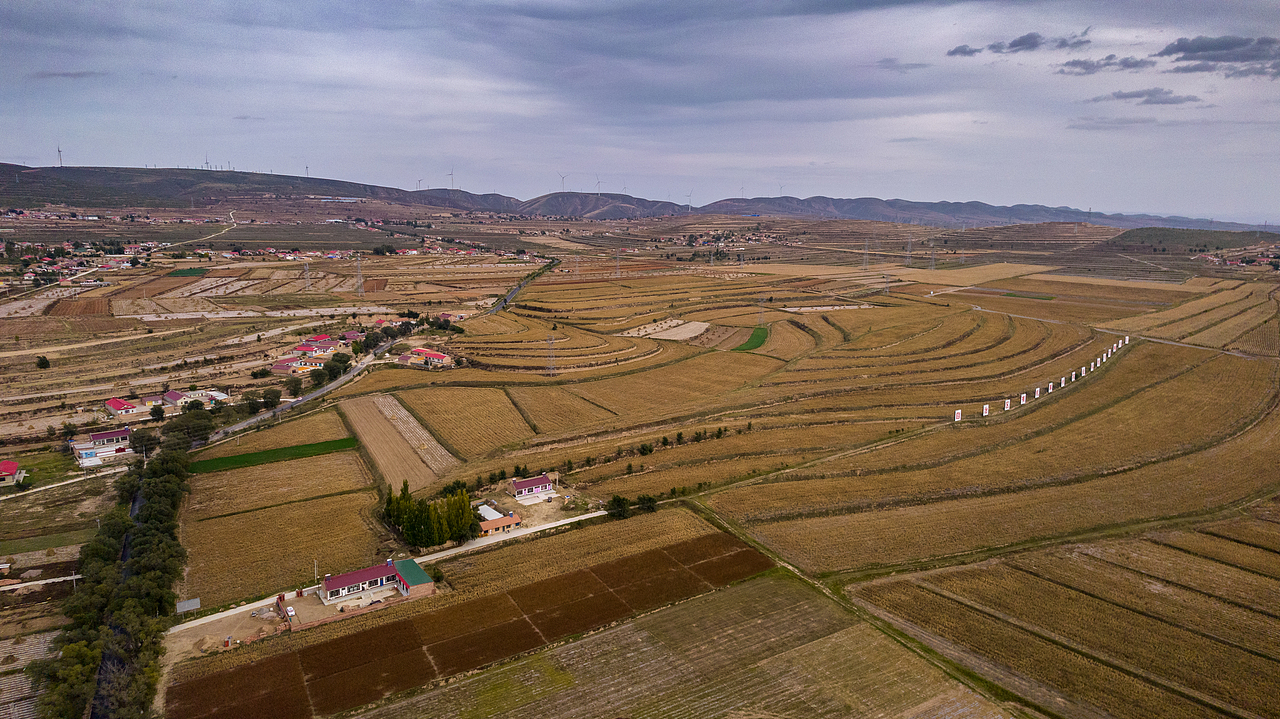 秋田豐收海原縣（圖ZMzgyNjI4MDg0） - 風(fēng)光攝影 - 站酷設(shè)計(jì)師蕭關(guān)麥客原創(chuàng)素材 - 站酷ZCOOL