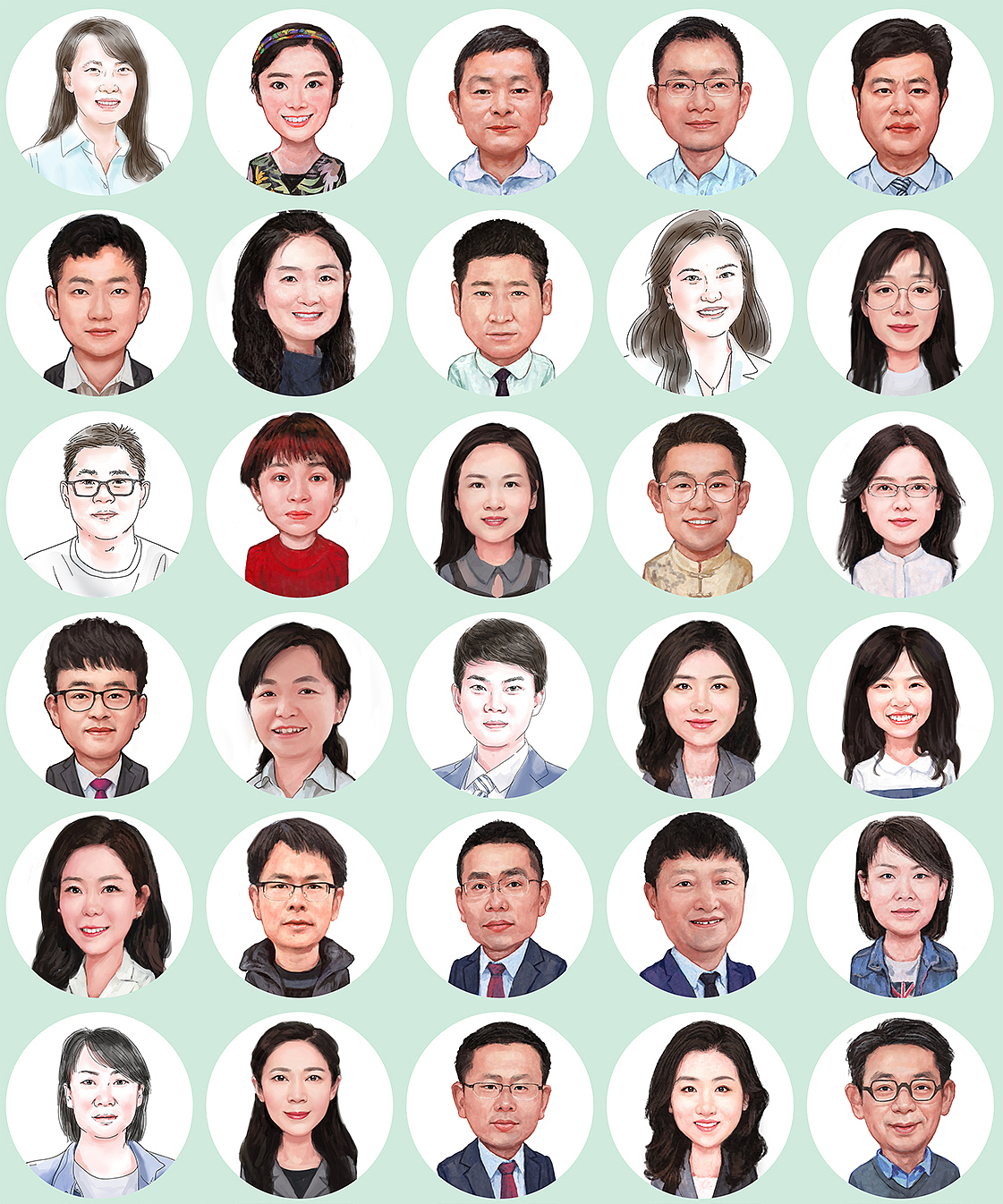 2024人物合集（图ZMzgyNjI5MjY4） - 商业插画 - 站酷设计师小晔漫画原创素材 - 站酷ZCOOL