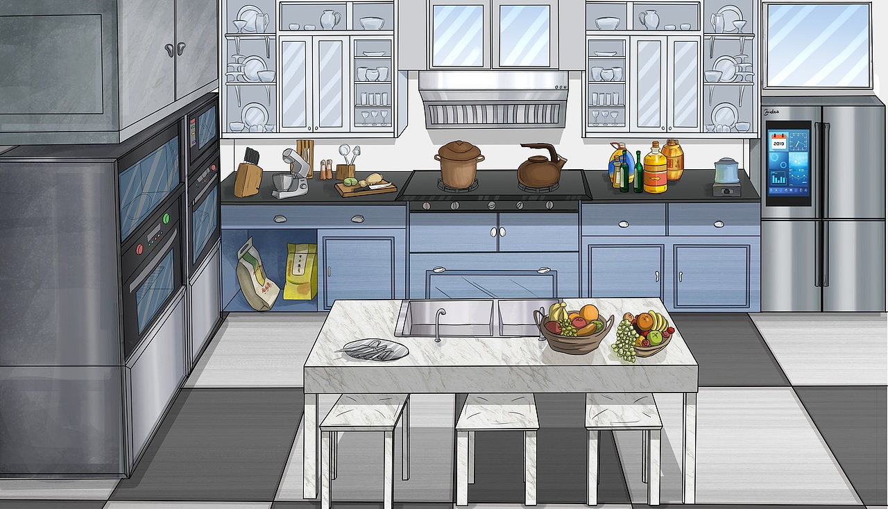 金龙鱼广告视频（图ZMzgyNjMyMjc2） - 动画片 - 站酷设计师小木马在画画原创素材 - 站酷ZCOOL