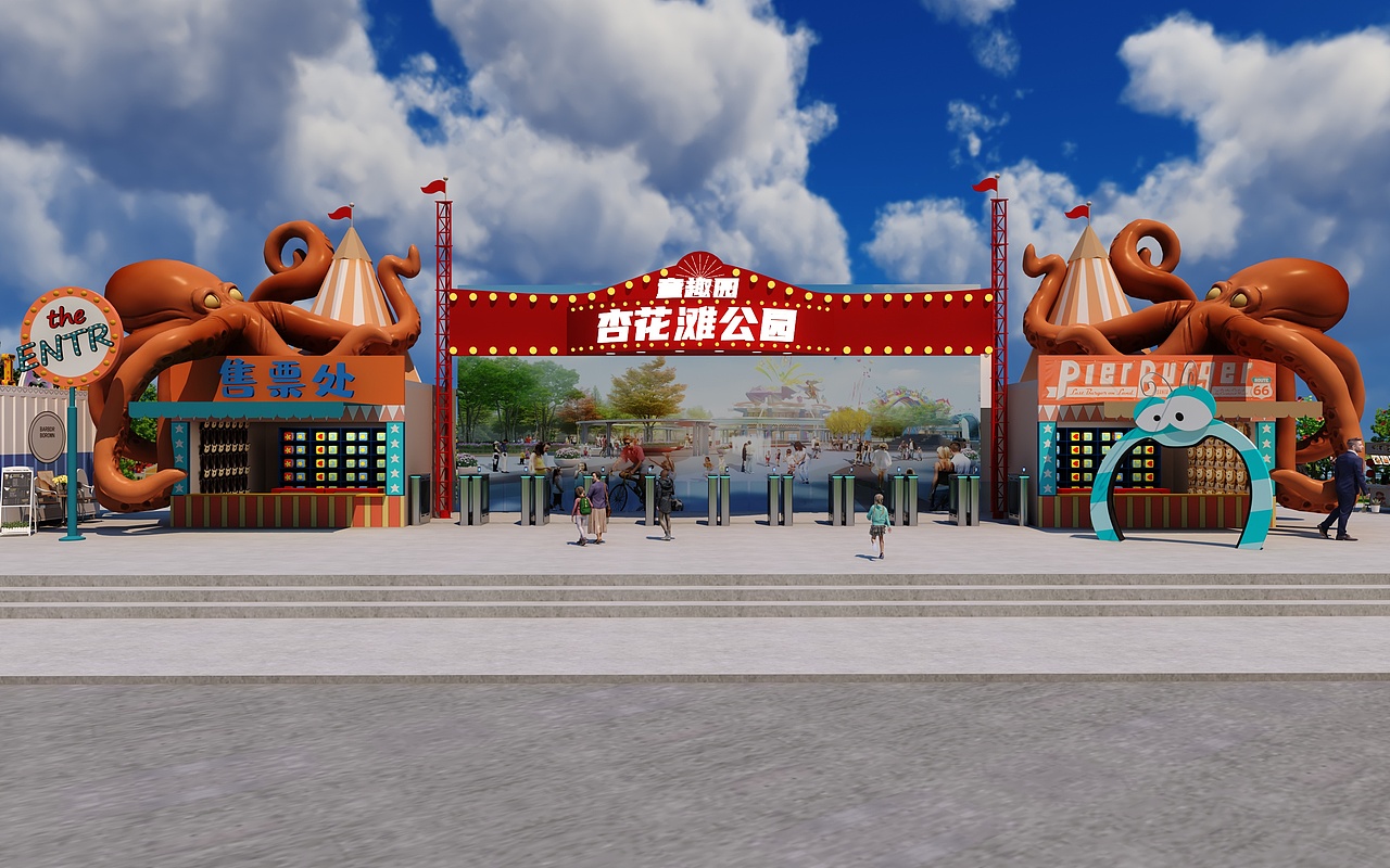 展厅展馆 党建文化 乡村振兴 校园文化 园林景观（图ZMzgyNjMzNjA4） - 建筑/空间 - 站酷设计师西安壹博设计6688原创素材 - 站酷ZCOOL