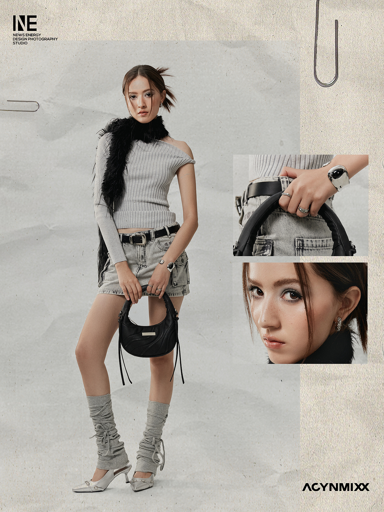 商业形象 | 2024 ACYNMIXX S/S 女包 x 新羽广告（图ZMzgyNjM0MzIw） - 时尚/艺术摄影 - 站酷设计师新羽广告NEStudio原创素材 - 站酷ZCOOL