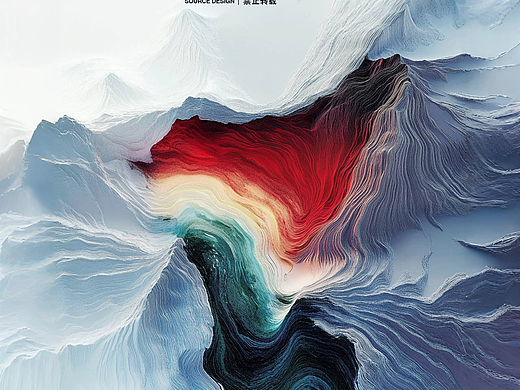 AI创意-永不熄灭的色彩