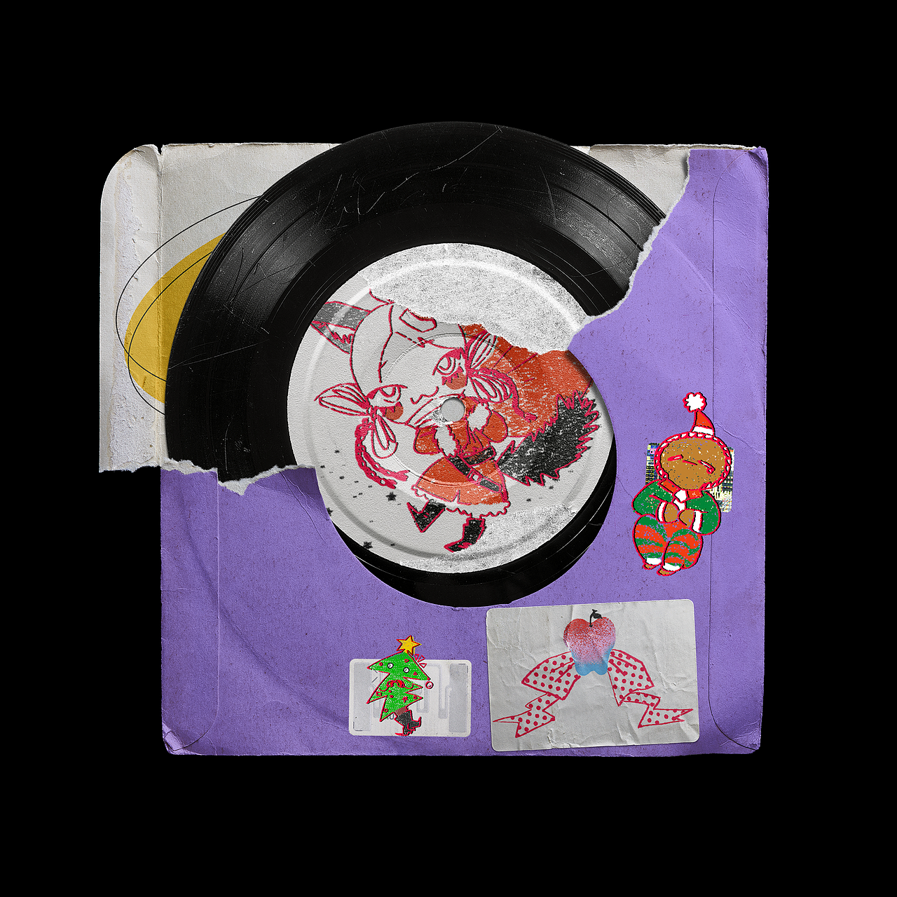 圣诞小魔女主题贴纸～古灵精怪办公室女孩的圣诞幻想（图ZMzgyNjM0NzE2） - 创作习作 - 站酷设计师米和_MixThinking原创素材 - 站酷ZCOOL