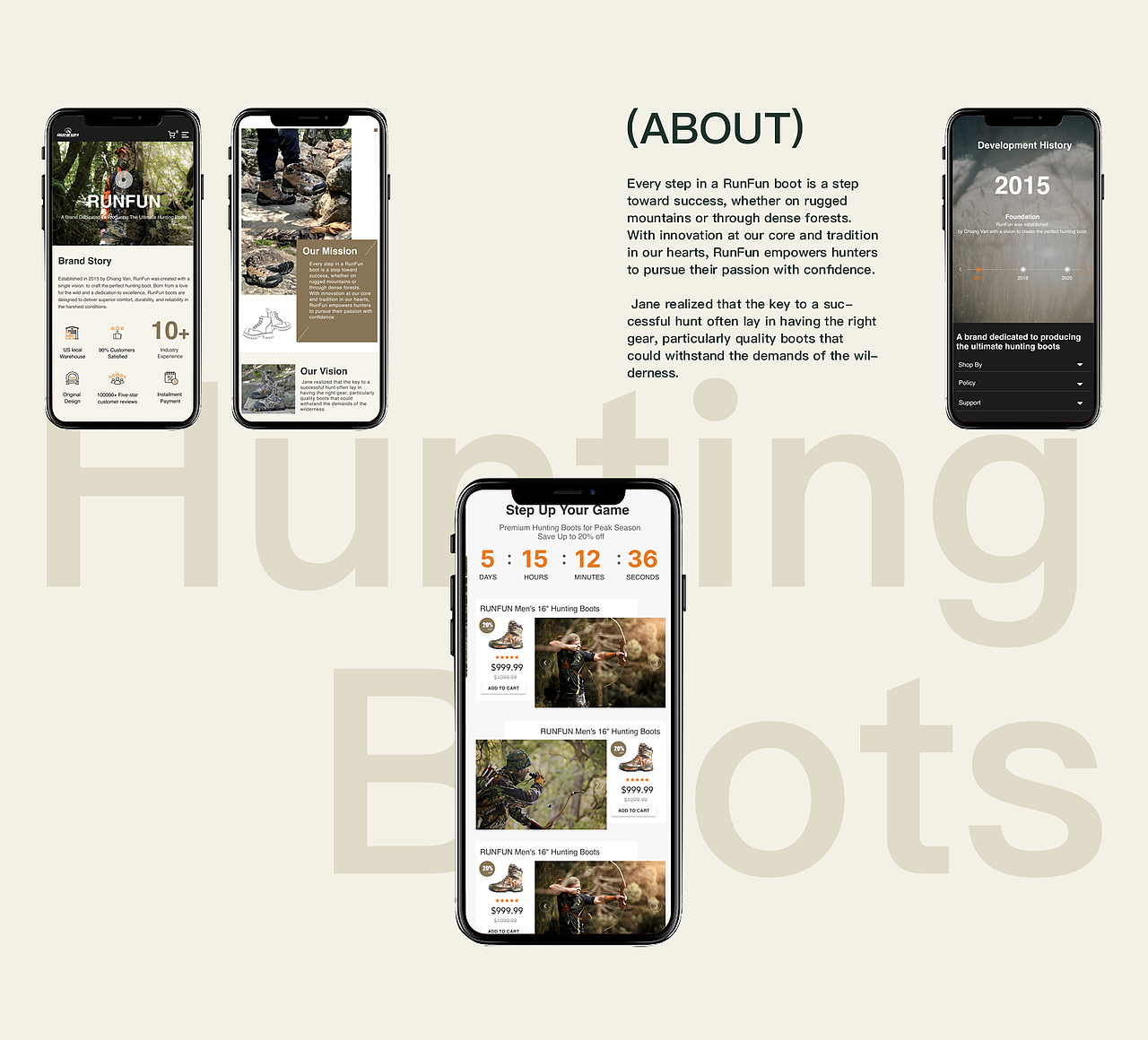 迷彩靴独立站（图ZMzgyNjM2MDY4） - 企业官网 - 站酷设计师sky_lv原创素材 - 站酷ZCOOL