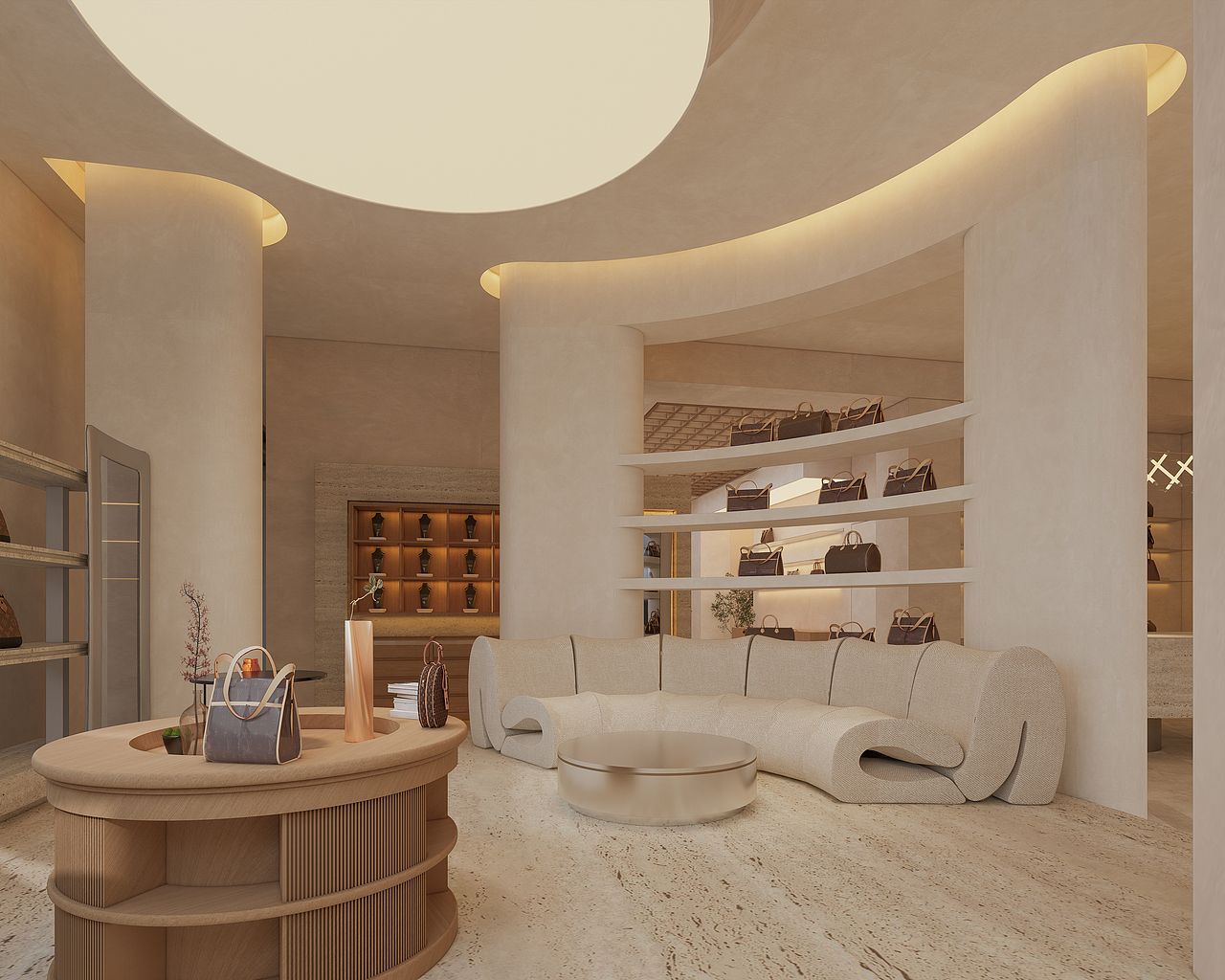 徐汇滨江设计了一家中古店（图ZMzgyNjQyOTM2） - 商业空间设计 - 站酷设计师Jason193原创素材 - 站酷ZCOOL