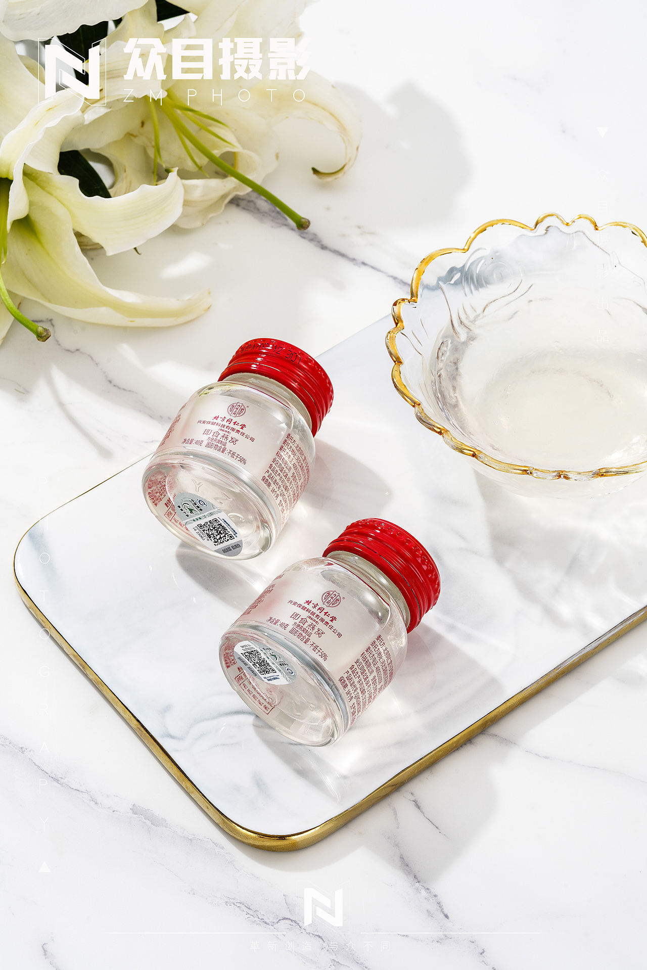 燕窝 | 礼盒拍摄 ✖ 众目摄影 |