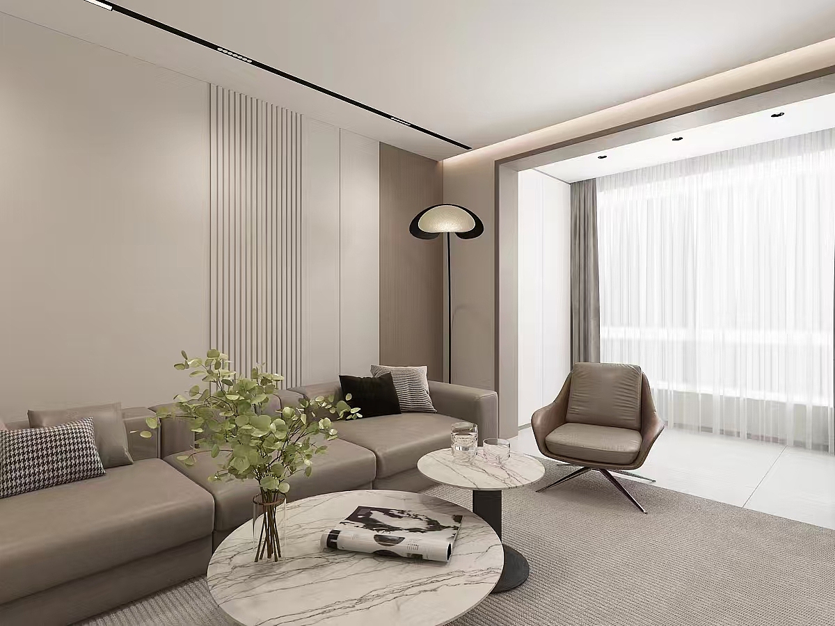 现代轻奢风住宅，低调奢华有内涵