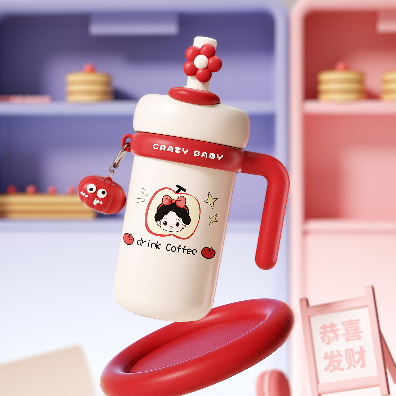 把手杯和焖烧杯（图ZMzgyNjUyOTQ4） - 产品 - 站酷设计师是空空呐丶原创素材 - 站酷ZCOOL