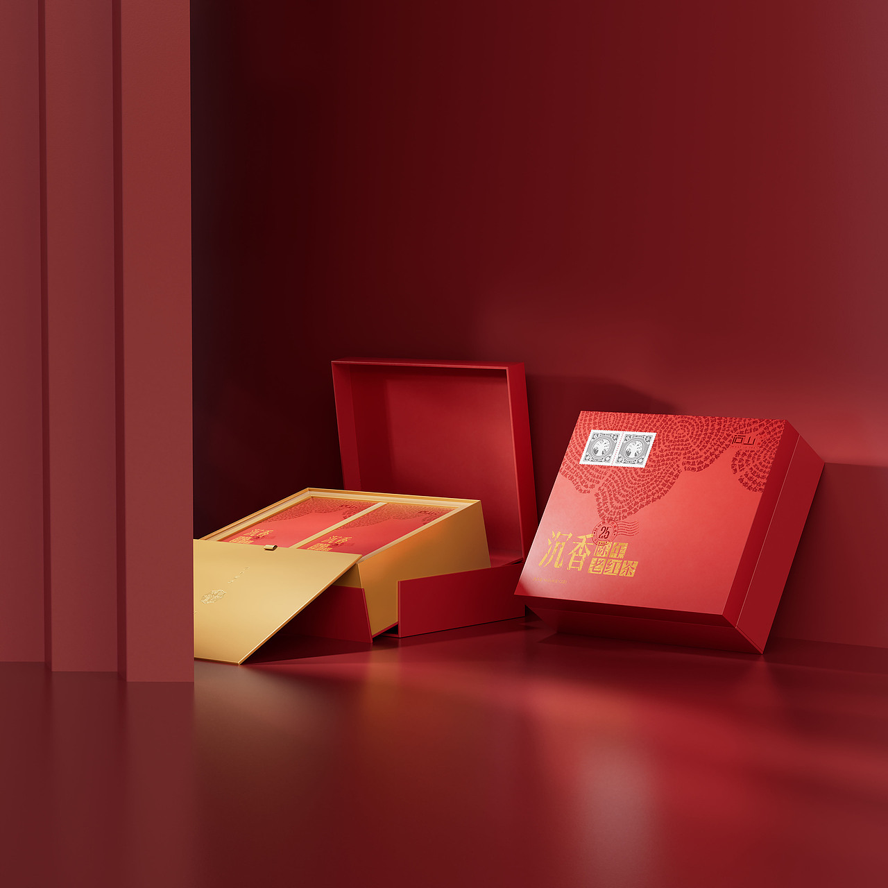 琢创意×问山 | 《昔年茶事》年份茶高端茶叶包装设计