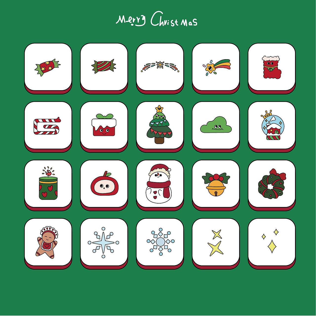 Merry Christmas（图ZMzgyNjcyOTcy） - 绘画 - 站酷设计师非迟原创素材 - 站酷ZCOOL