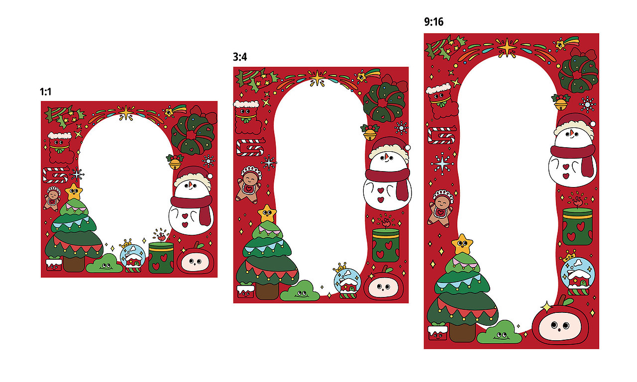 Merry Christmas（图ZMzgyNjcyOTc2） - 绘画 - 站酷设计师非迟原创素材 - 站酷ZCOOL