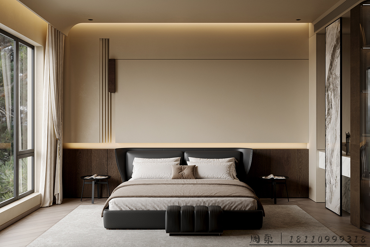 不随大流装的极简单别墅，光一眼就过目难忘