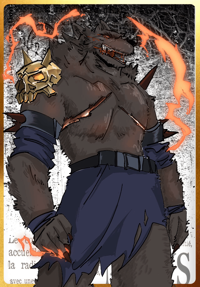 WERE WOLVES Cards Design 狼人杀卡牌