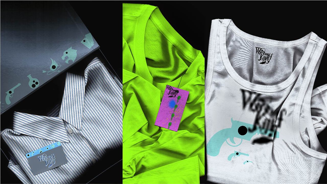 WERE WOLVES Cards Design 狼人杀卡牌