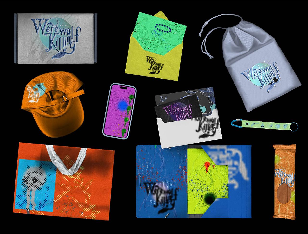 WERE WOLVES Cards Design 狼人杀卡牌