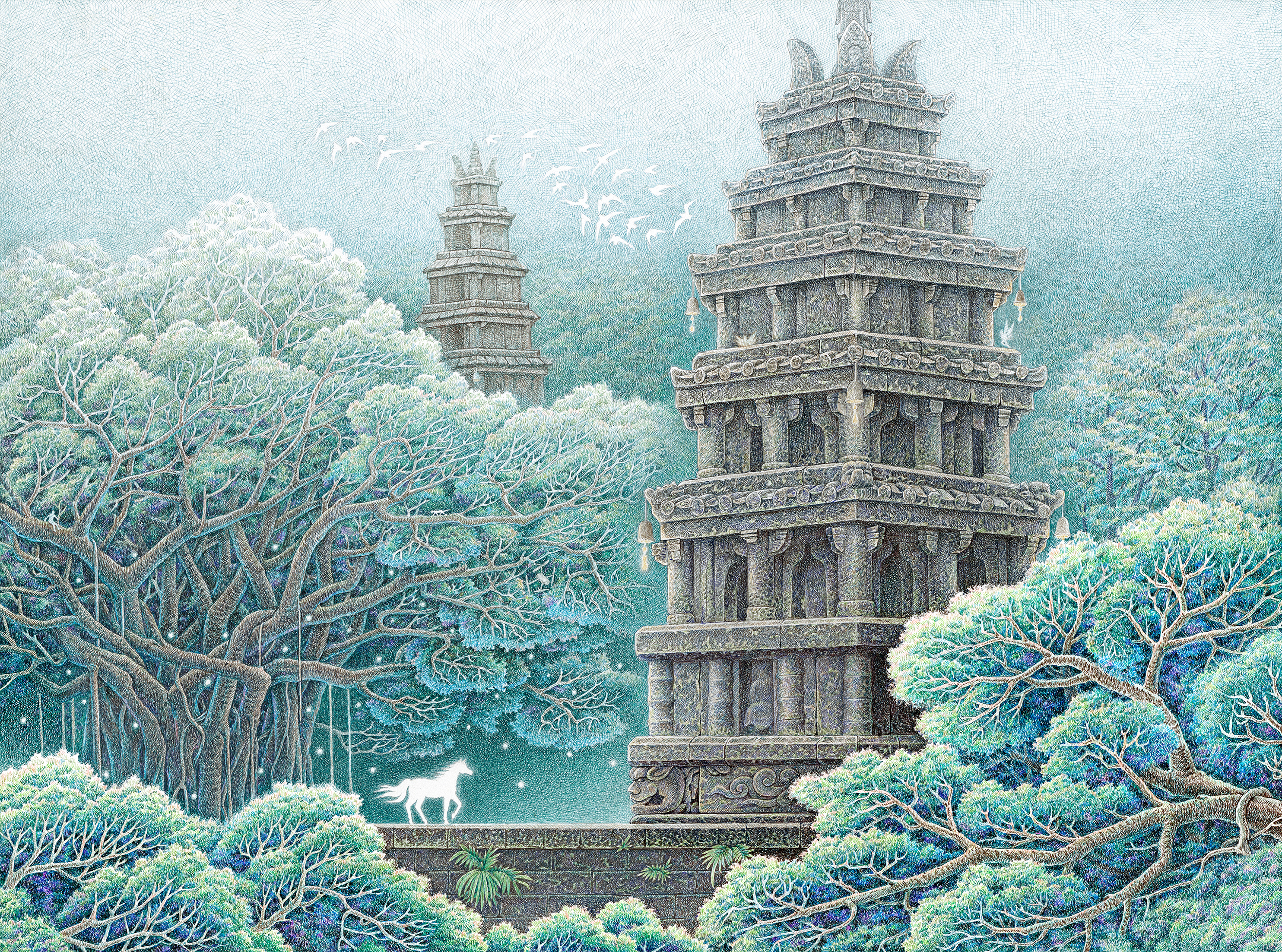 舒展：画画是一辈子的事