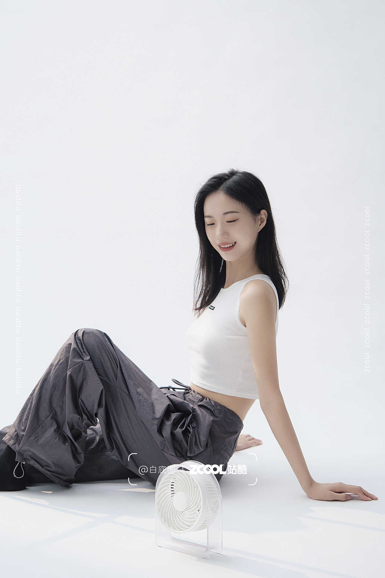 随手拍丨蓝方形桌面风扇