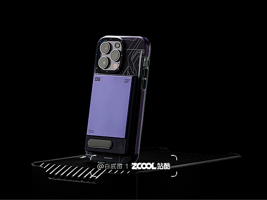 随手拍丨蓝方形超薄磁吸充电宝