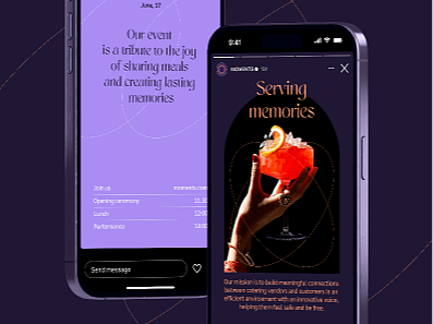 Moments - Brand Identity, Logo Design