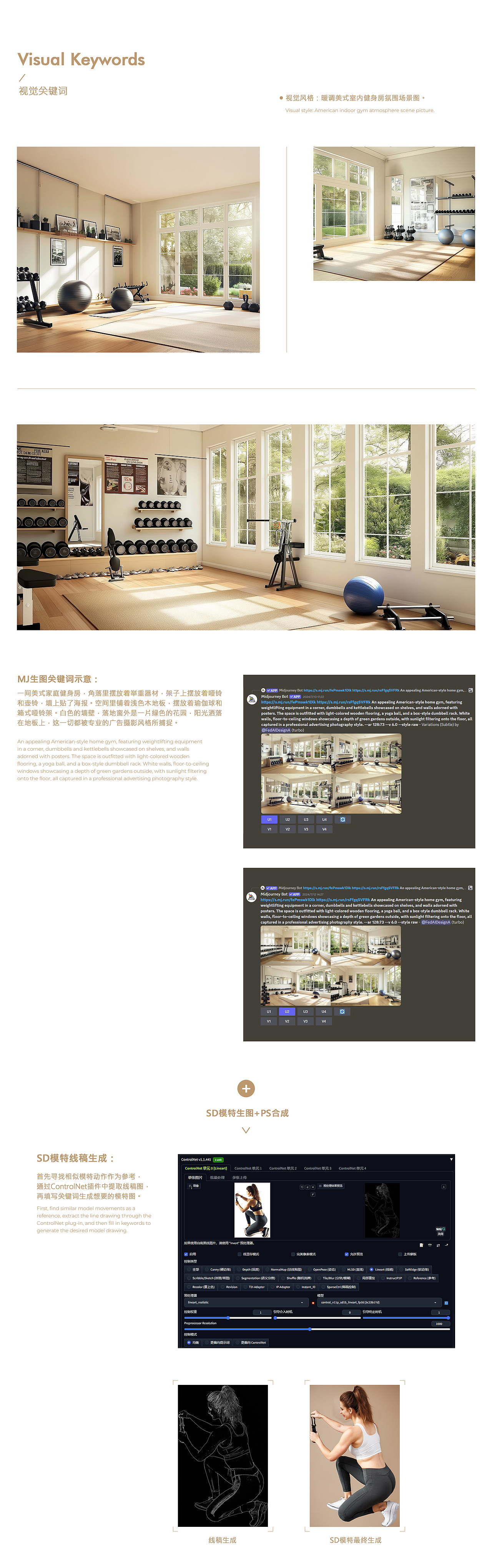 AIGC助力亚马逊电商视觉×健身器材视觉落地