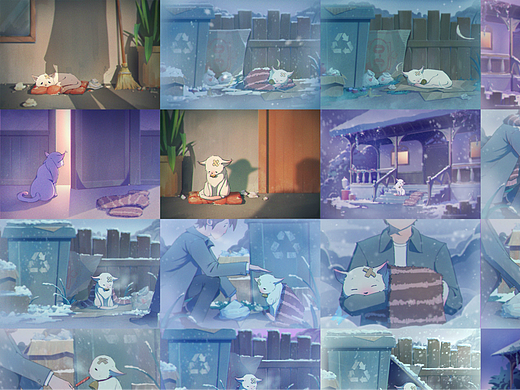 创作绘本《贝贝和小南》