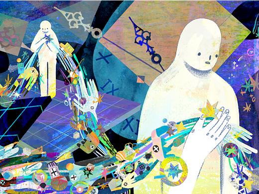 给《纽约时报》画的插图
