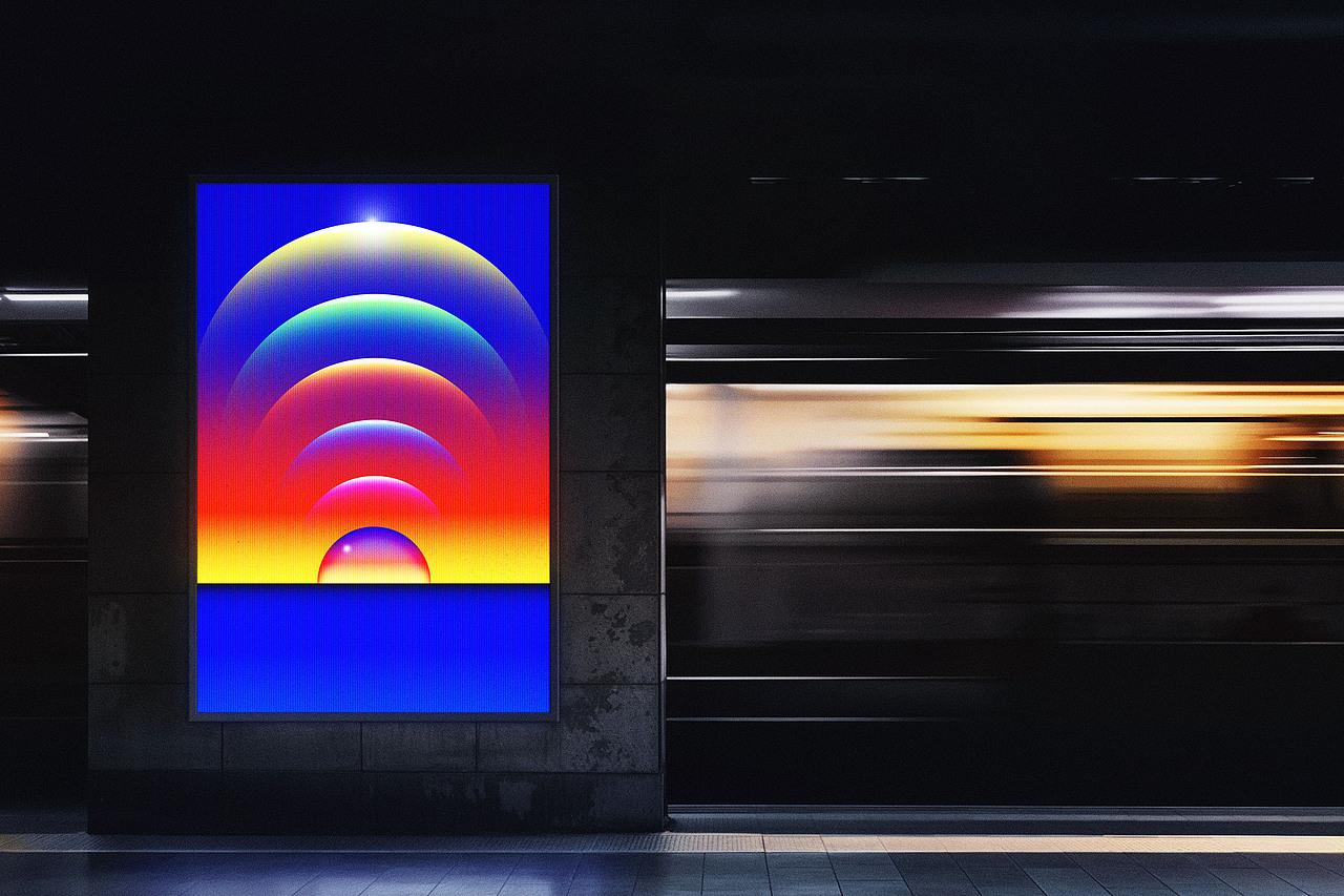 数字太阳 – 数字标牌艺术