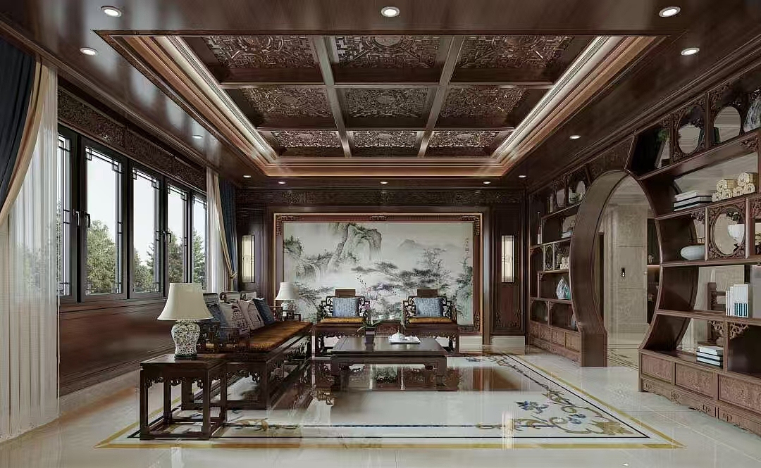 从中式格局出发,展现东方情怀