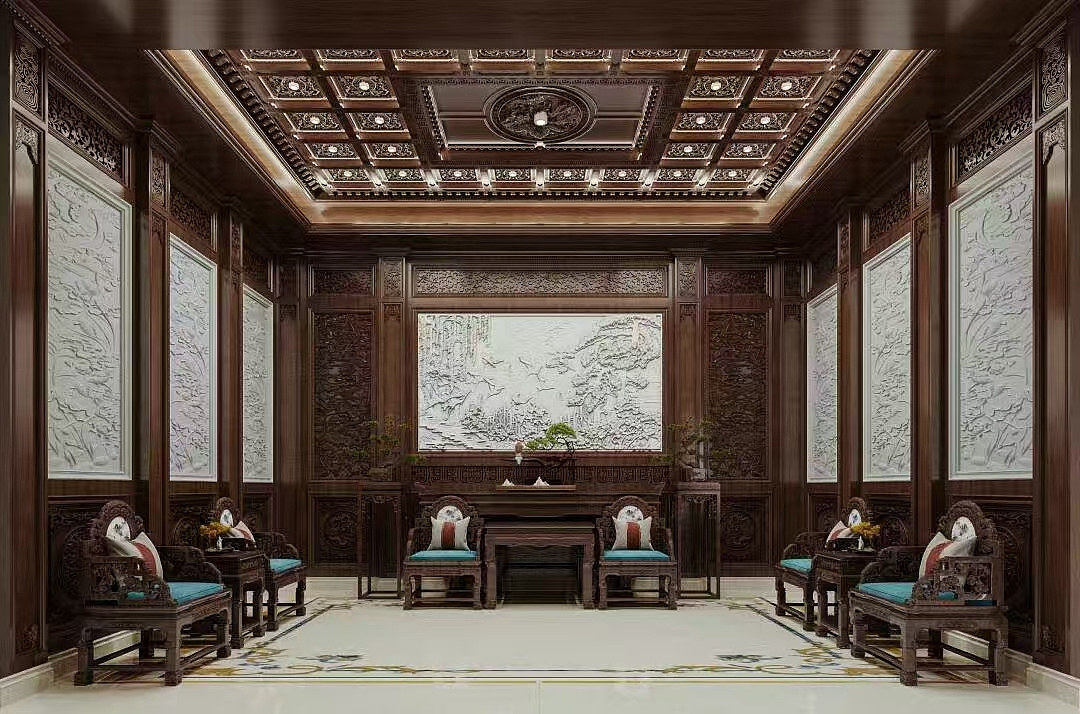 从中式格局出发,展现东方情怀