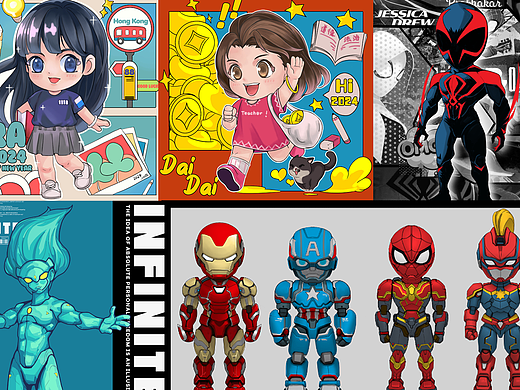 摸鱼习作（个人主页-ZNjg2MDg4NzI=） - 概念设定 - 站酷设计师肥仔添叔原创素材 - 站酷ZCOOL