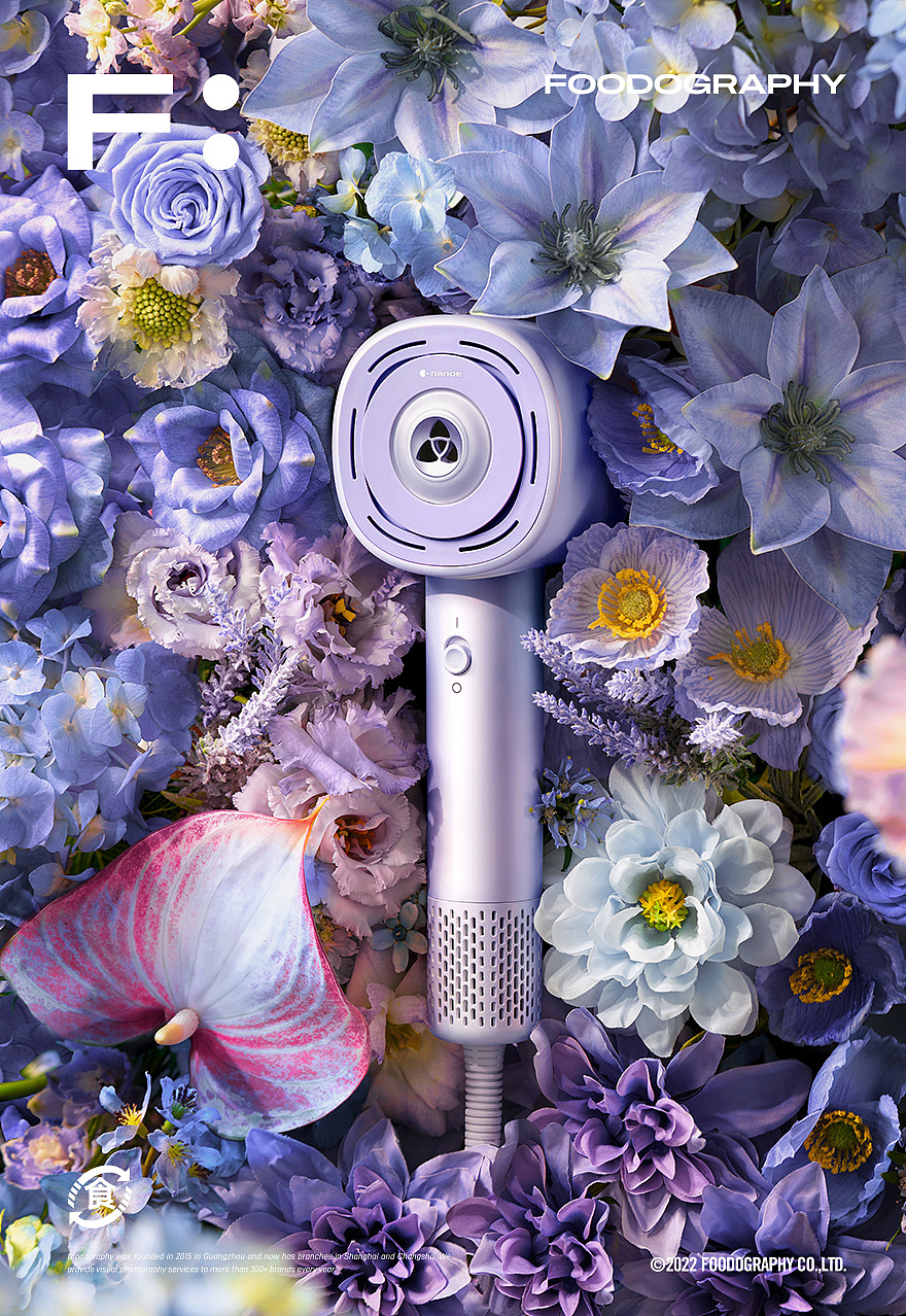 个人护理摄影 | 松下护发高速吹风机 X 食摄集
