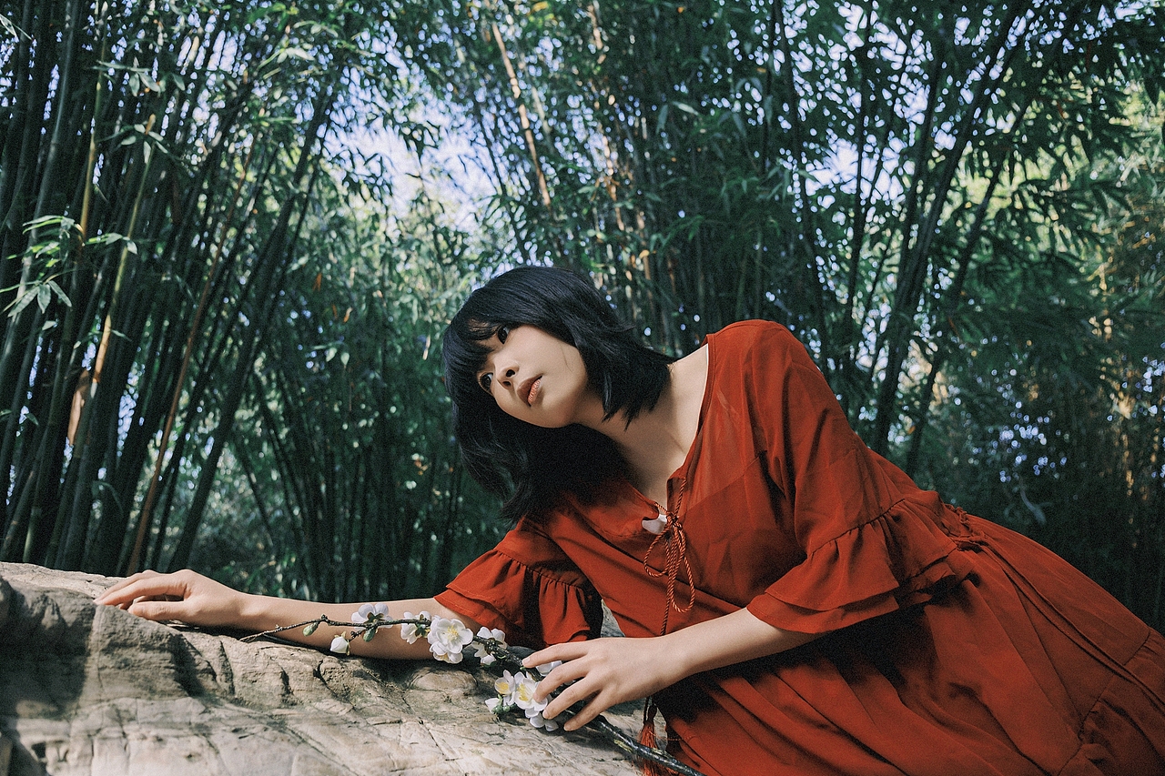 紅（圖ZMzgyNzE2ODI4） - 人像攝影 - 站酷設計師馬聽潯原創(chuàng)素材 - 站酷ZCOOL